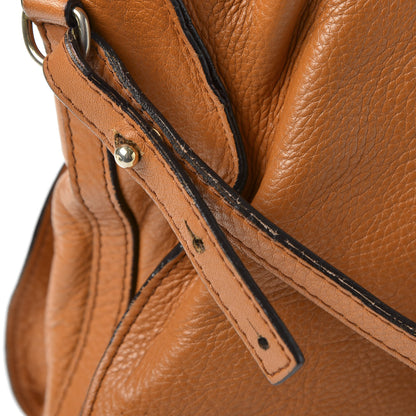 Chloe Calfskin Braided Medium Marcie Satchel Whiskey 12 of 12