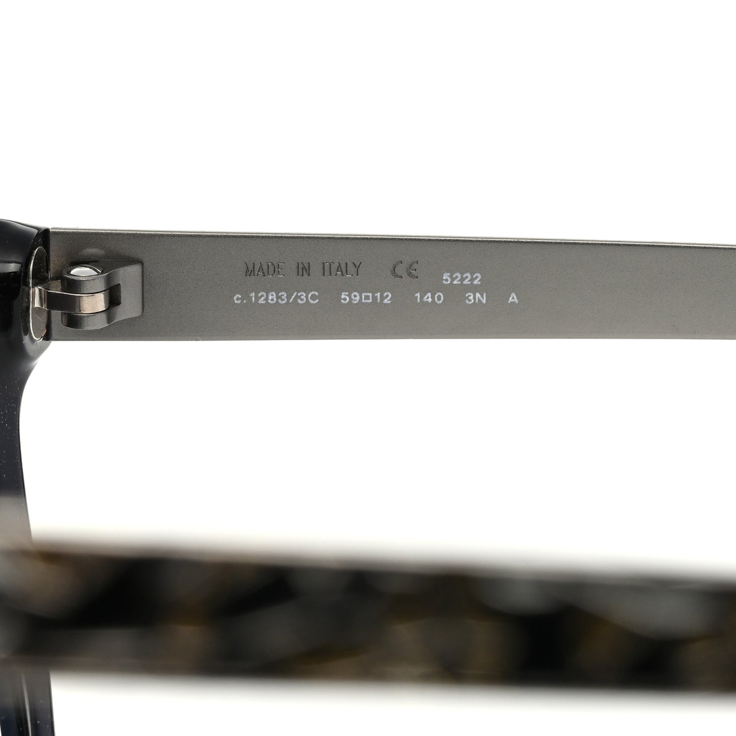 Mosaic CC Sunglasses 5222 Black Glitter
