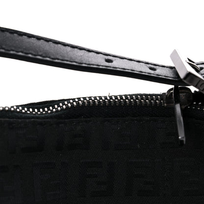 Fendi Zucchino Mini Pochette Black 12 of 15