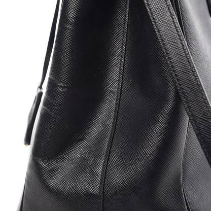 Prada Saffiano Medium Galleria Double Zip Tote Black 20 of 25