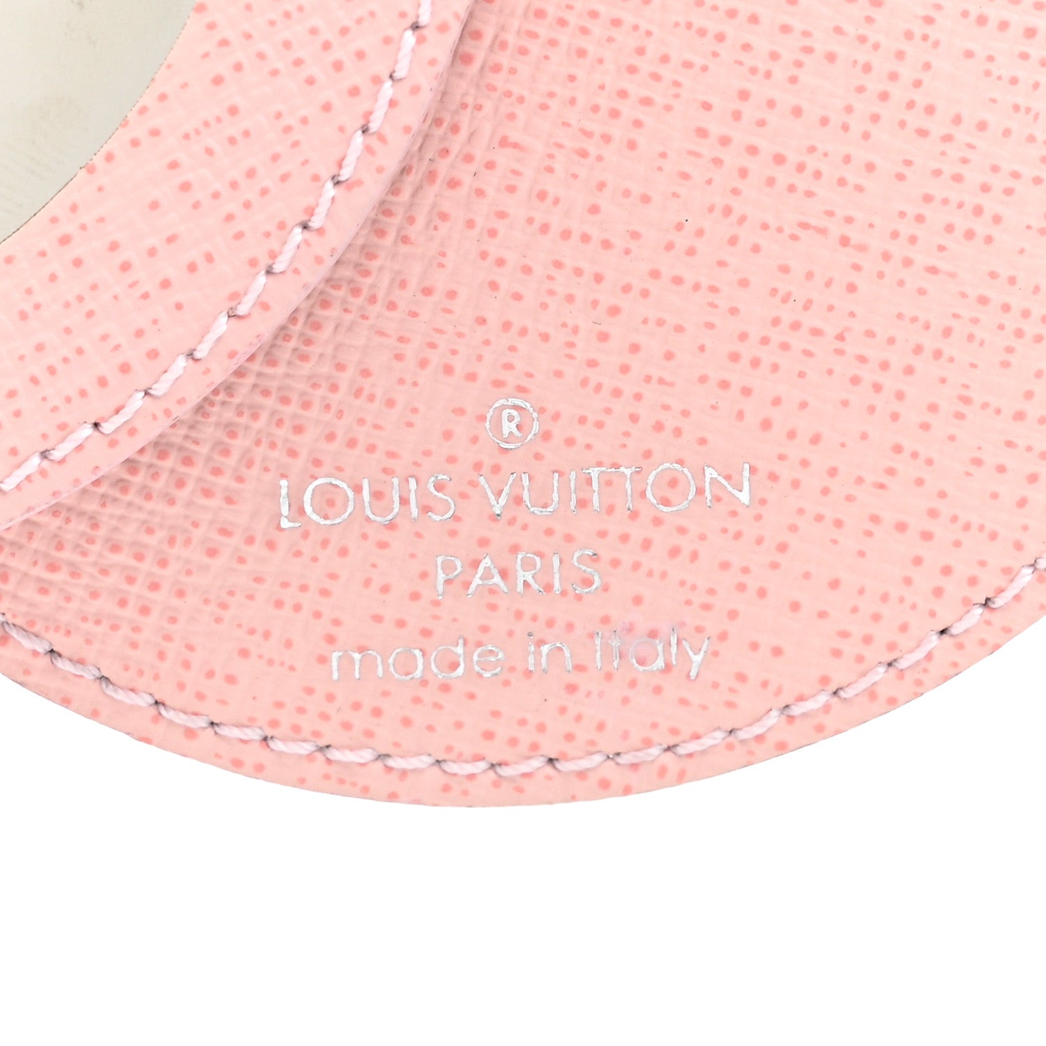 Louis Vuitton Epi Mirror Bag Charm Key Holder Rose Ballerine 3 of 5