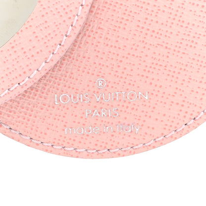 Louis Vuitton Epi Mirror Bag Charm Key Holder Rose Ballerine 3 of 5