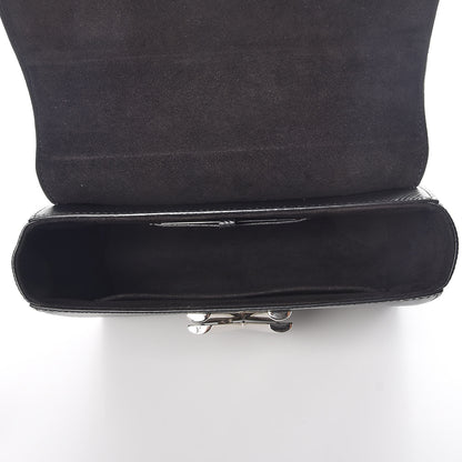Louis Vuitton Epi Twist Shoulder Bag MM Black 7 of 9