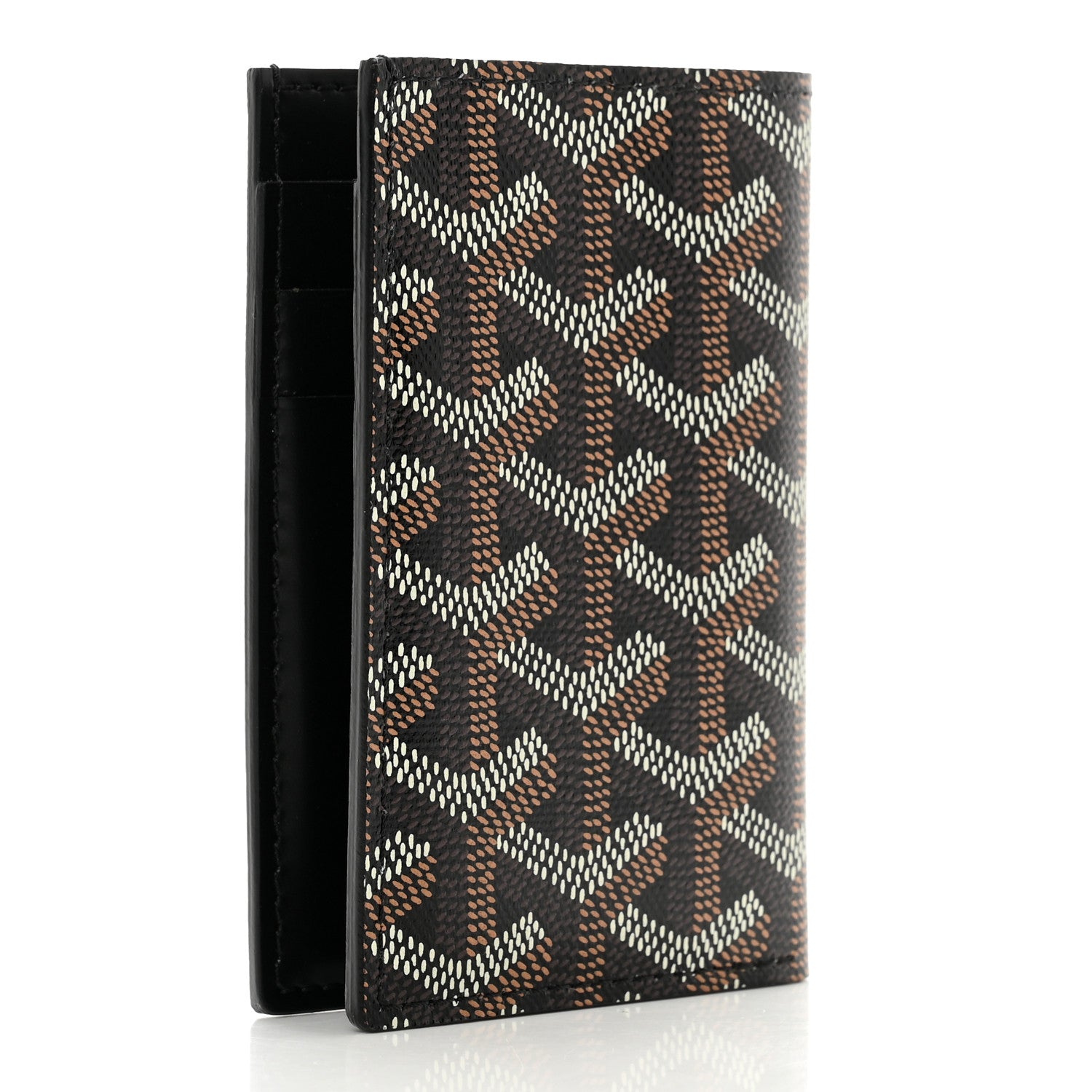 Goyard Goyardine Saint Pierre Card Holder Black 3 of 6