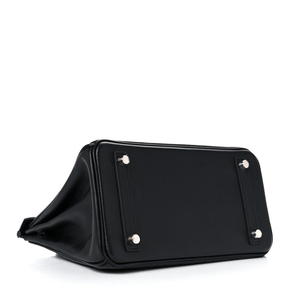 Hermes Swift Birkin 25 Black 4 of 33