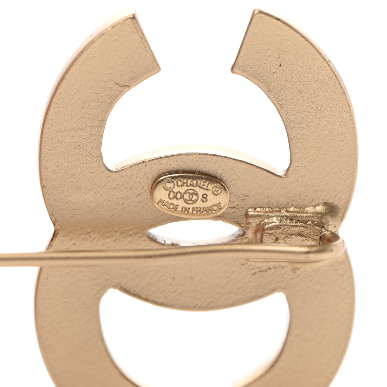 Chanel Pearl CC Brooch Gold 5 of 7
