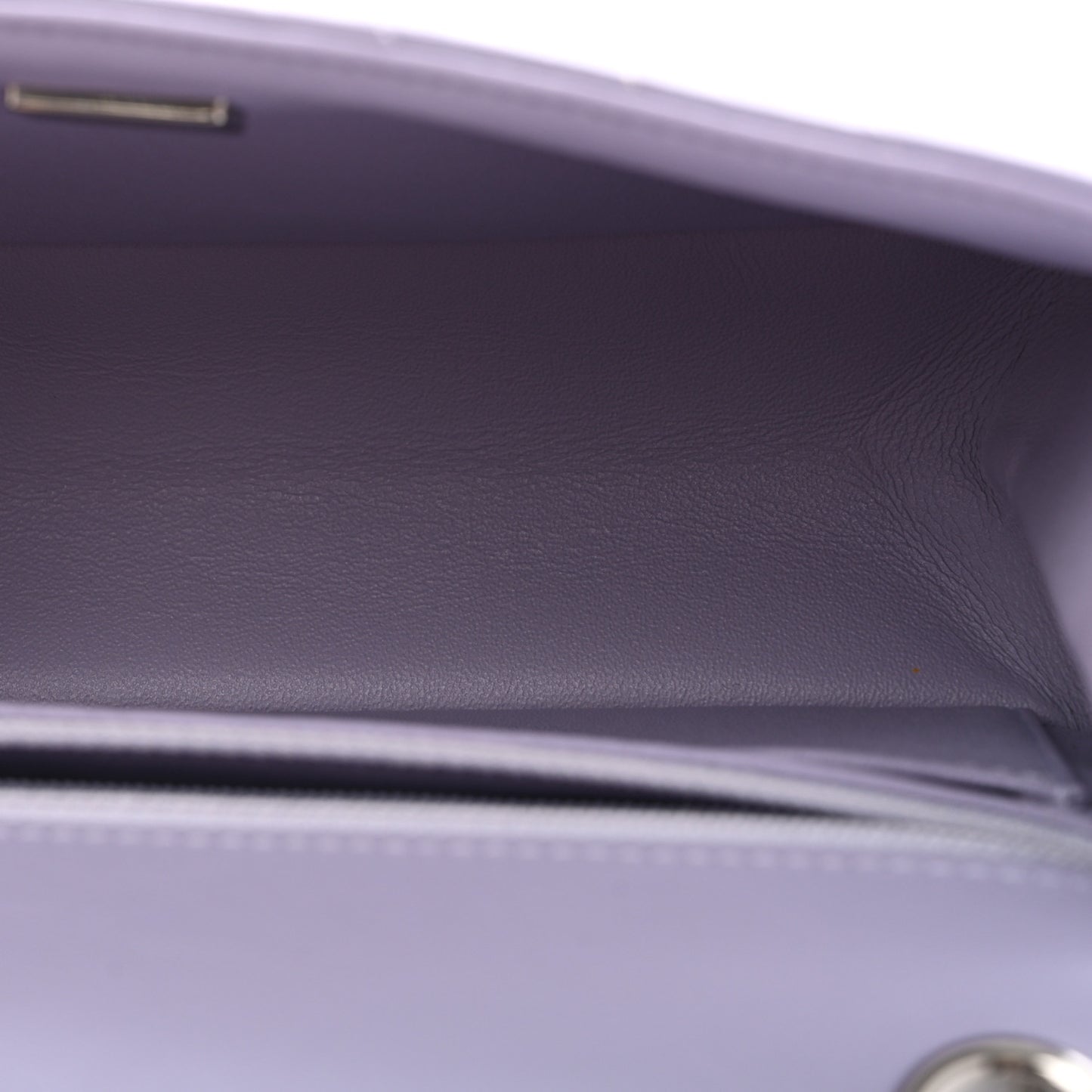 Aged Calfskin Chevron Quilted 2.55 Reissue Mini Flap Light Purple