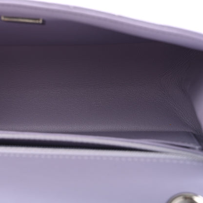 Chanel Aged Calfskin Chevron Quilted 2.55 Reissue Mini Flap Light Purple 4 of 10