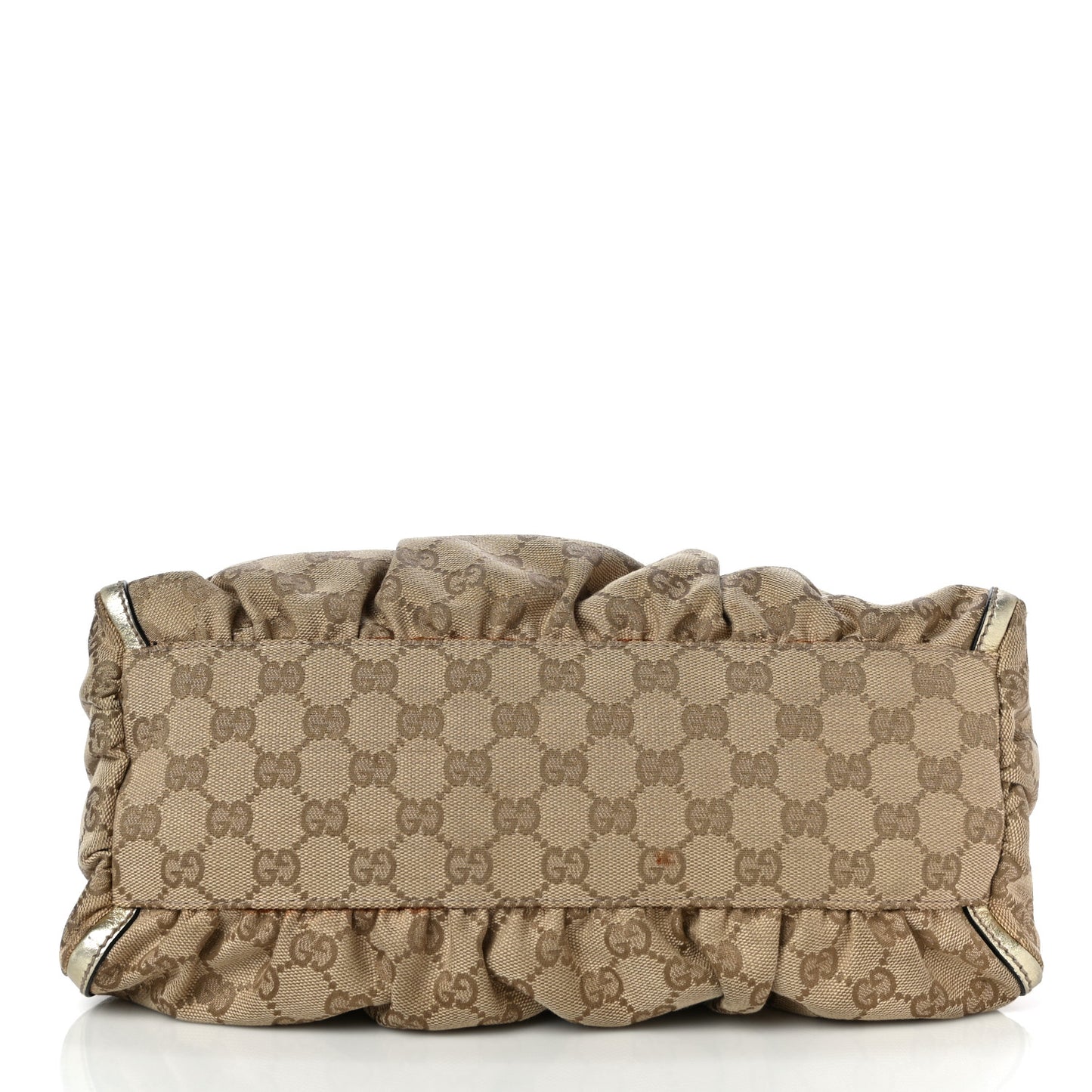 Monogram Medium D Gold Ring Hobo Gold