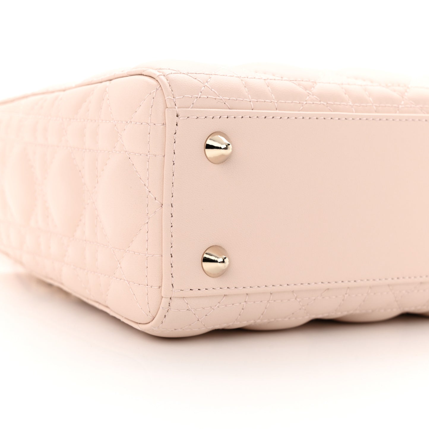Lambskin Cannage Small My ABCDior Lady Dior Light Pink