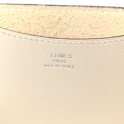 Hermes Taurillon Clemence Swift In-The-Loop 18 Bag Nata 6 of 11