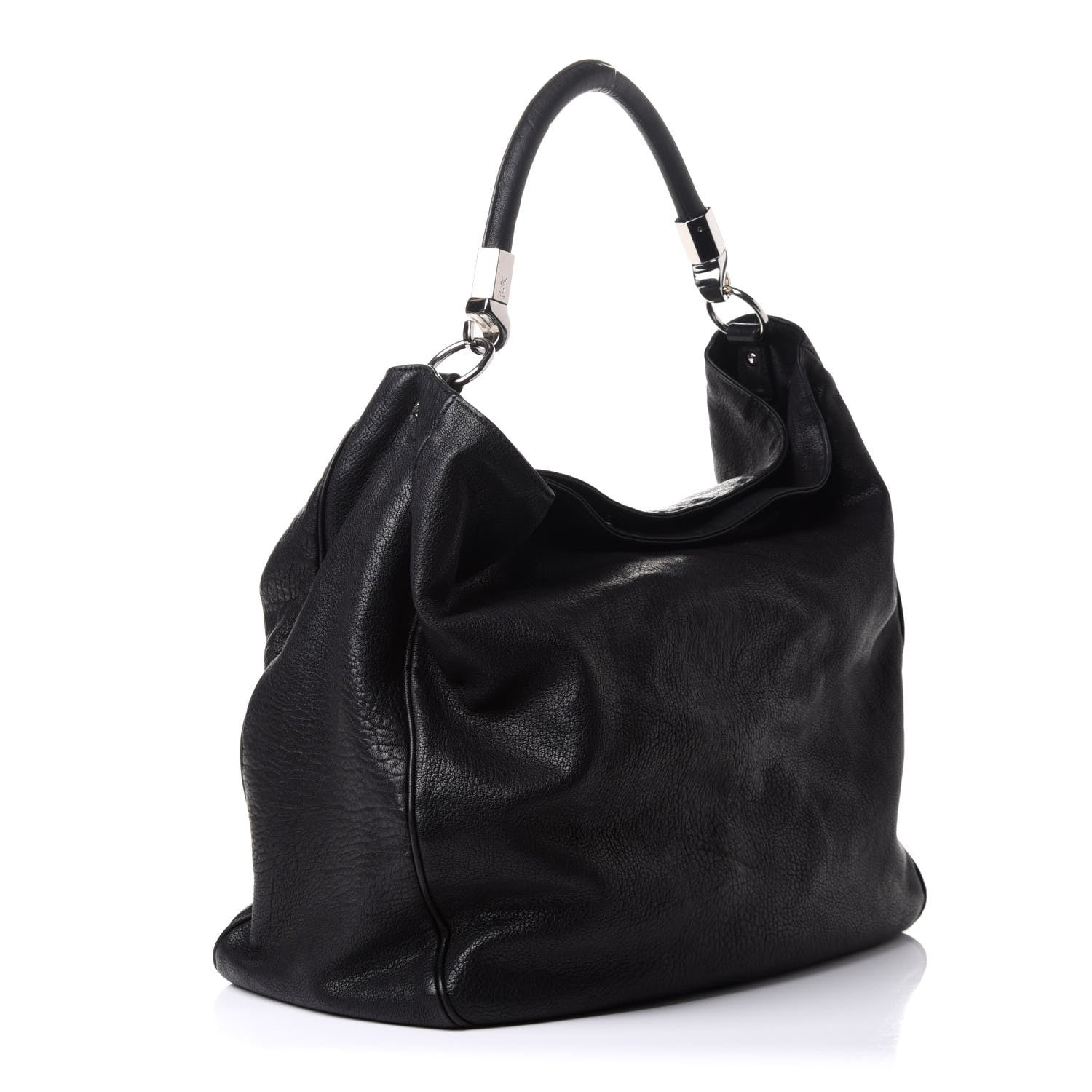 Saint Laurent Sheepskin Large Roady Hobo Black 2 of 9