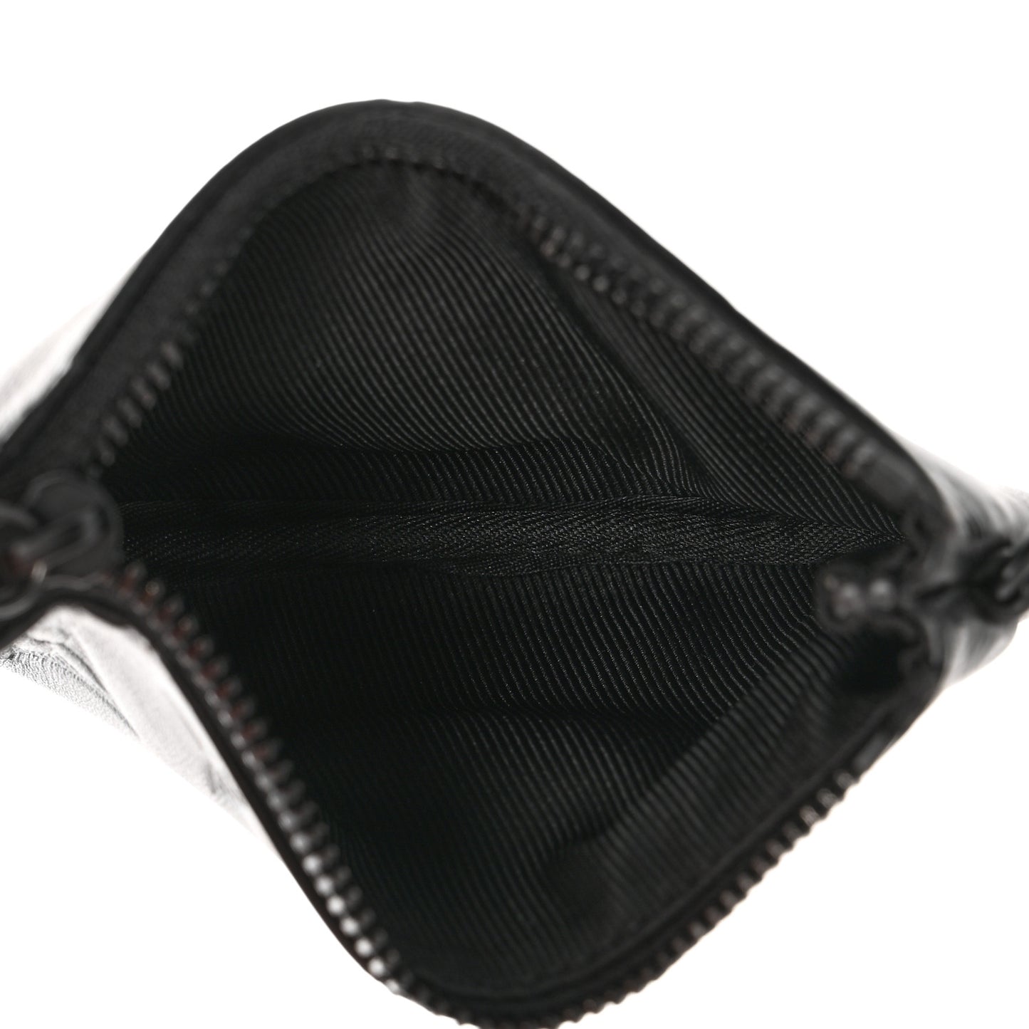Calfskin Monogram Shadow Key Pouch Black