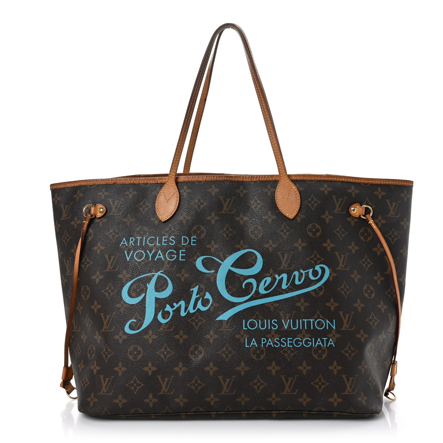Louis Vuitton Monogram Articles de Voyage Ikat Porto Cervo Neverfull GM 1 of 10