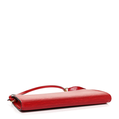 Louis Vuitton Epi Pochette Accessories 24 Castillan Red 4 of 10