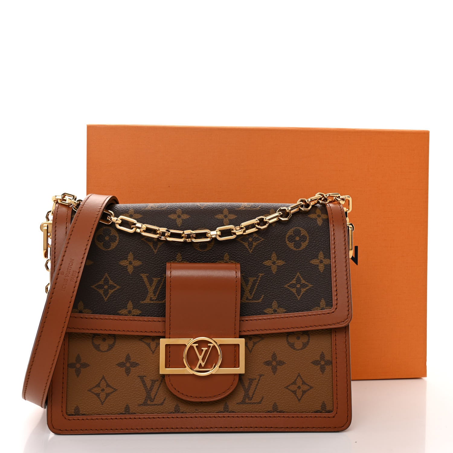 Louis Vuitton Reverse Monogram Dauphine MM 10 of 10