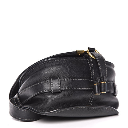 Chloe Calfskin Mini Marcie Round Crossbody Bag Black 4 of 13