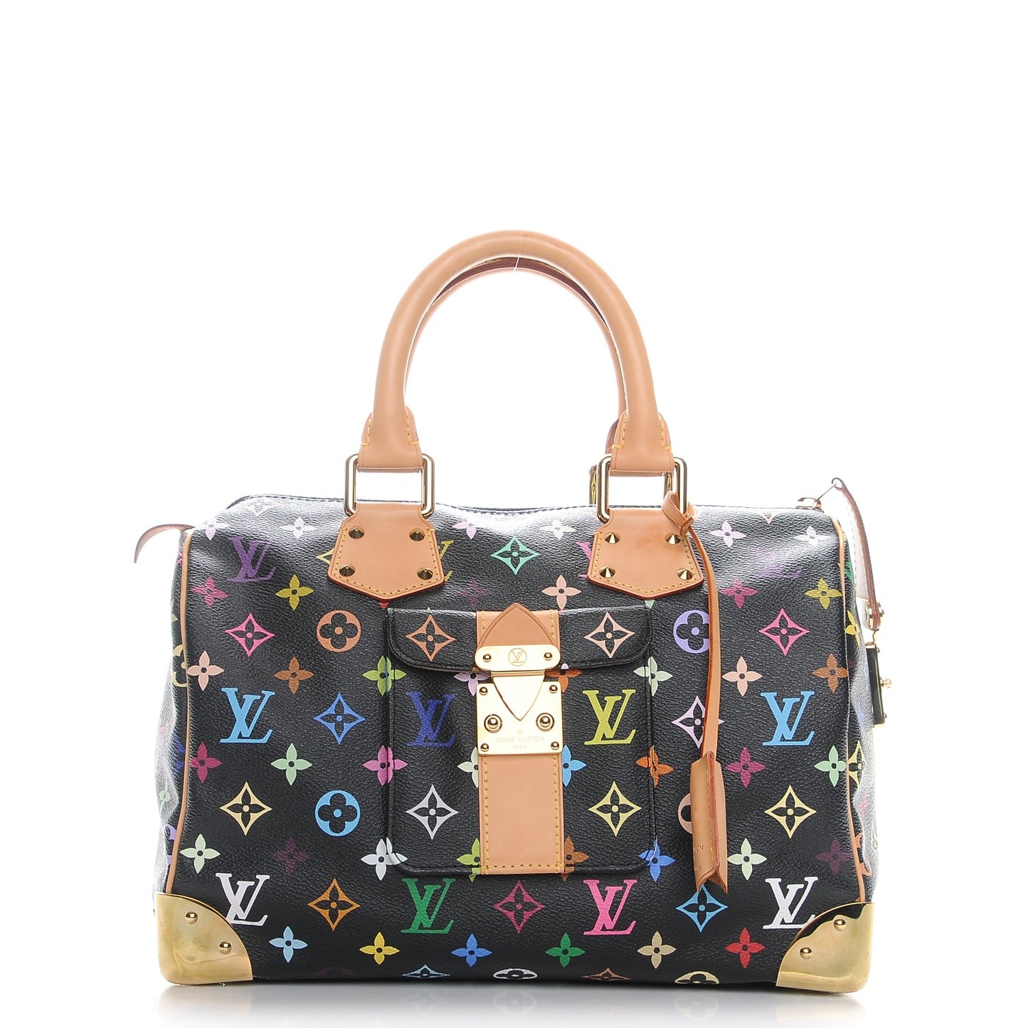 Monogram Multicolor Speedy 30 Black