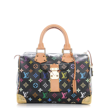 Louis Vuitton Monogram Multicolor Speedy 30 Black 1 of 6