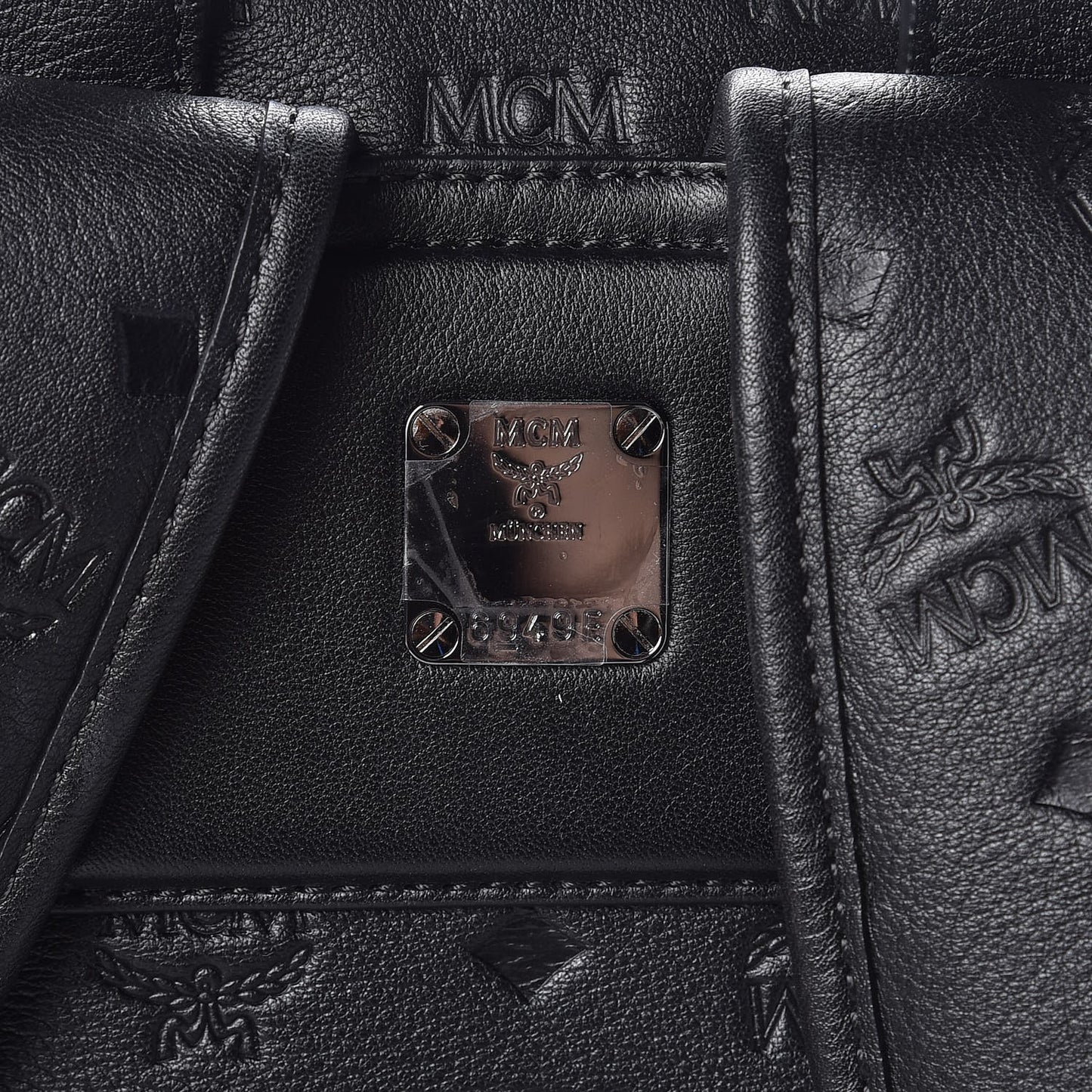 Calfskin Ottomar Monogram Duke Backpack Black