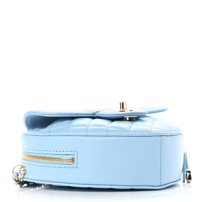 Chanel Lambskin Quilted CC In Love Heart Bag Light Blue 6 of 21