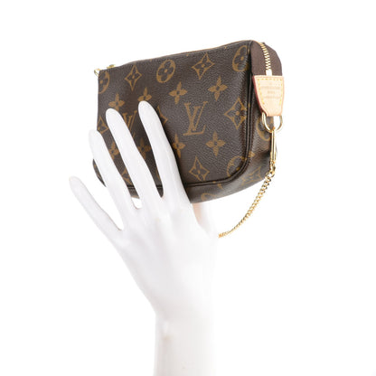Louis Vuitton Monogram Mini Pochette Accessories 2 of 7