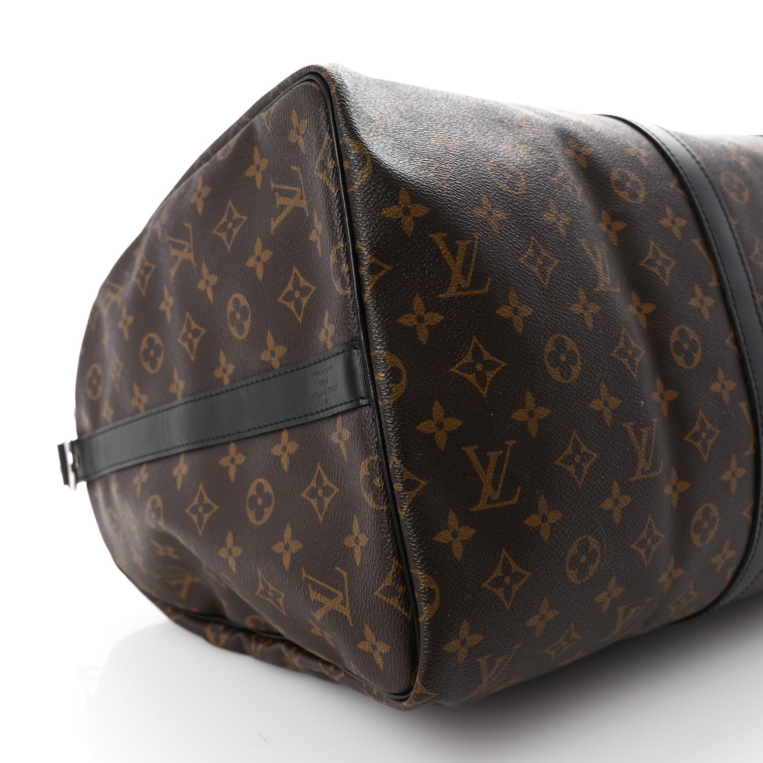 Louis Vuitton Monogram Macassar Keepall Bandouliere 55 8 of 9