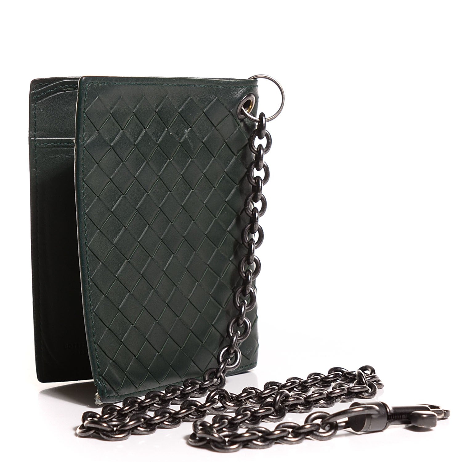 Bottega Veneta Nappa Intrecciato Chain Bi-Fold Wallet Torrent 3 of 8