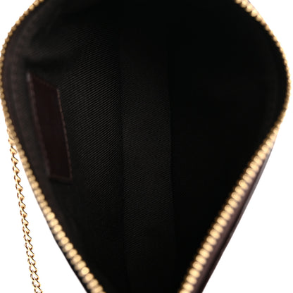Louis Vuitton Vernis Monogram Mini Pochette Accessories Amarante 5 of 9