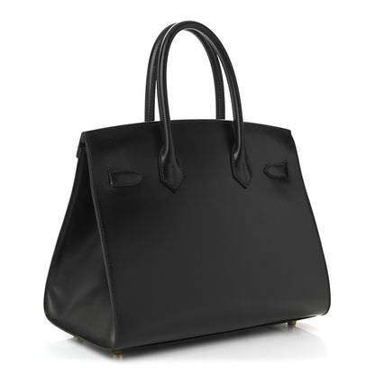 Hermes Box Birkin Sellier 30 Black 3 of 11
