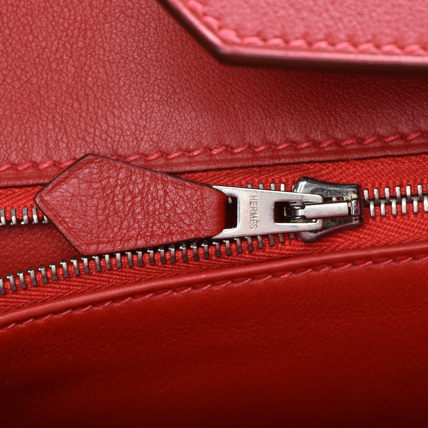 Hermes Swift Birkin 30 Rouge Garance 19 of 27