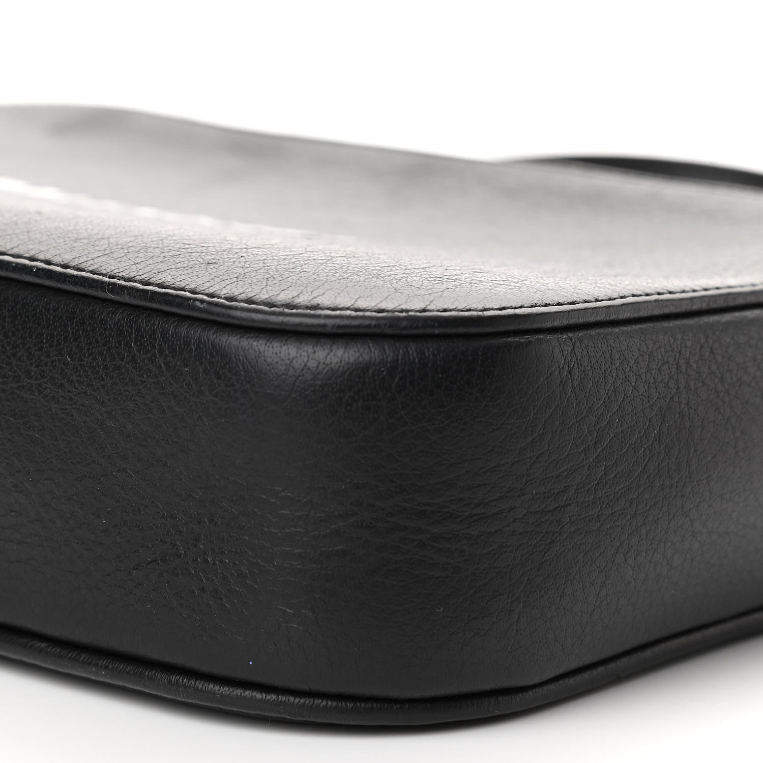 Balenciaga Calfskin Logo S Everyday Camera Bag Black 9 of 11