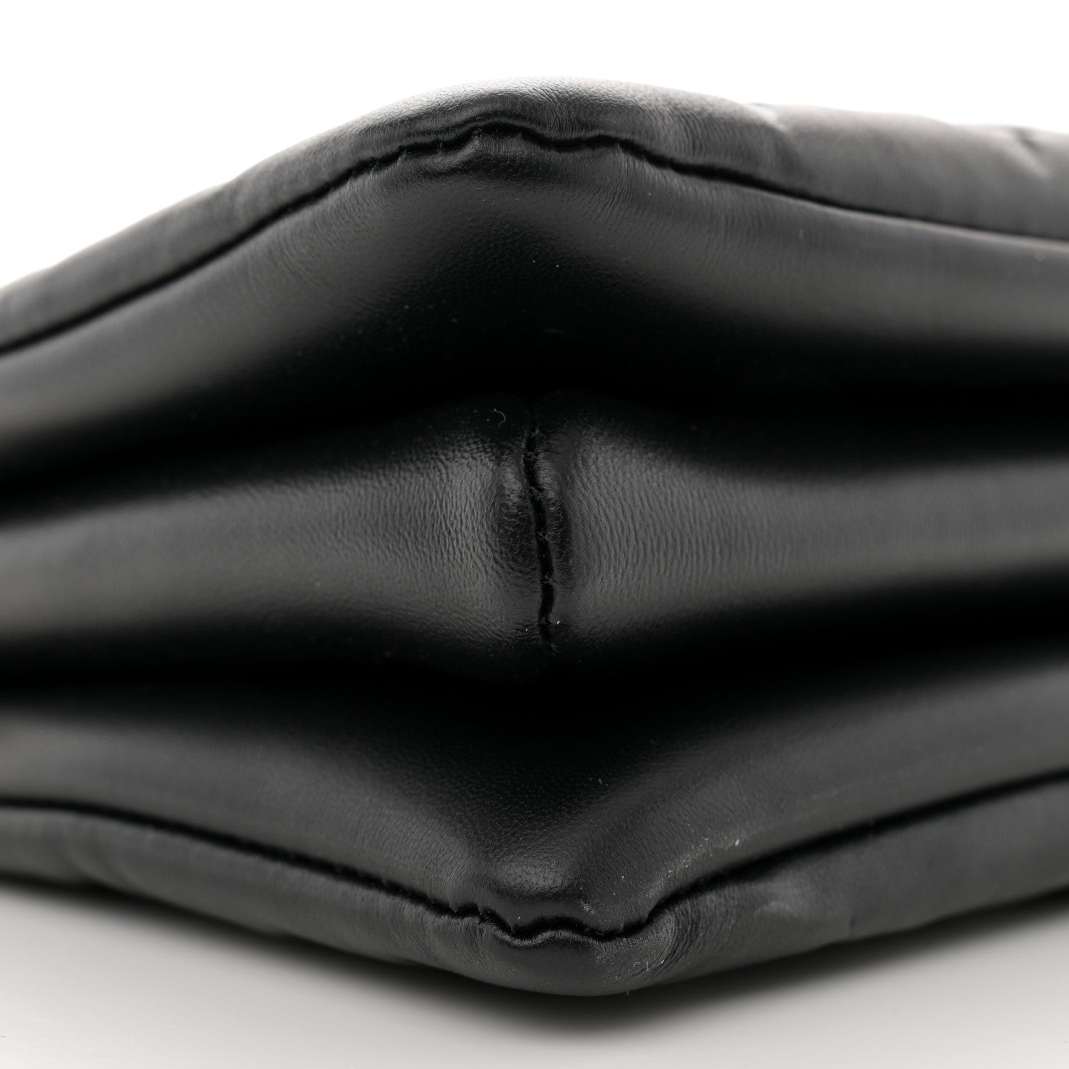 Louis Vuitton Lambskin Embossed Monogram Coussin BB Black 8 of 9