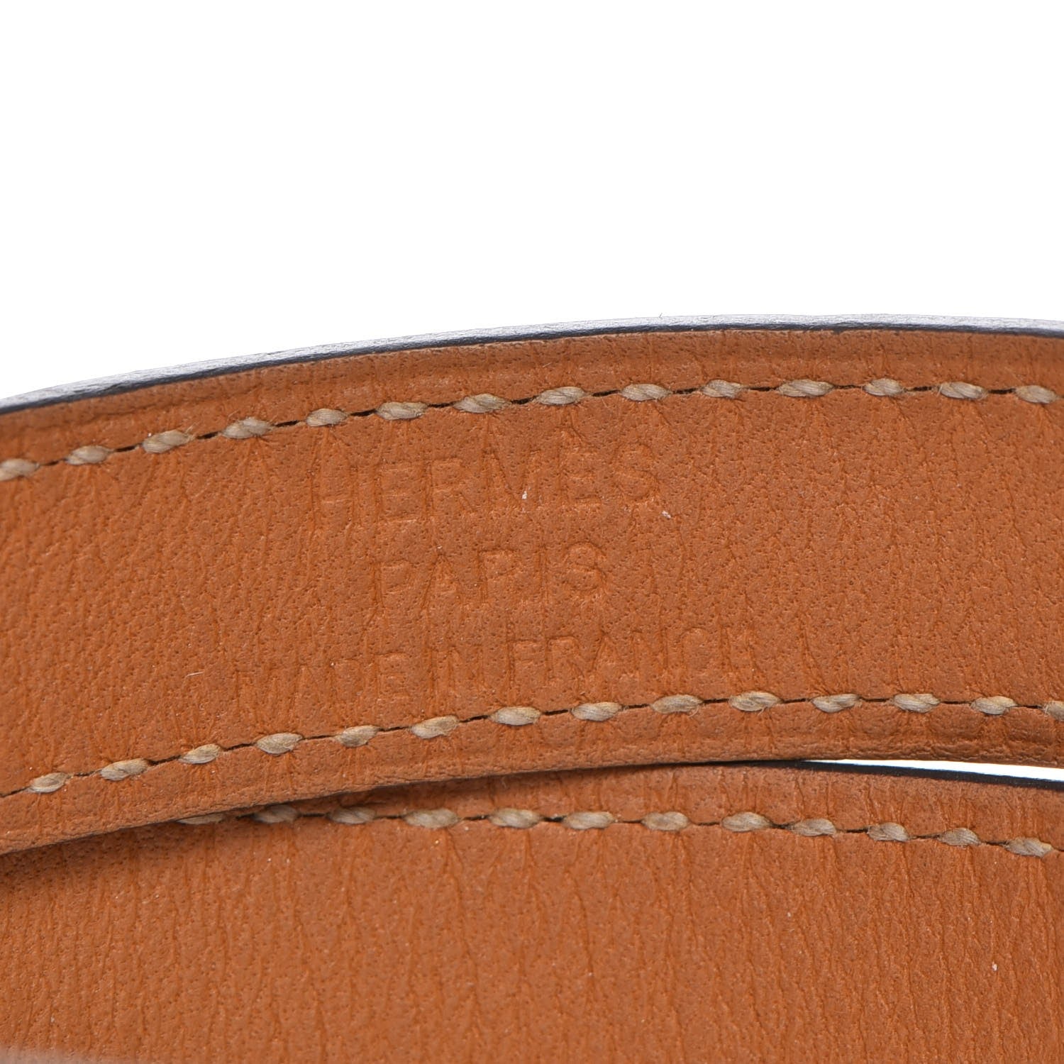 Hermes Chamonix Kelly Double Tour Bracelet S Black 5 of 7