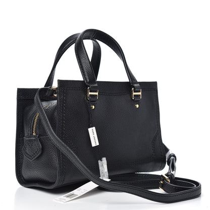 Marc Jacobs Textured Calfskin Mini Cruiser Convertible Satchel Black 3 of 8