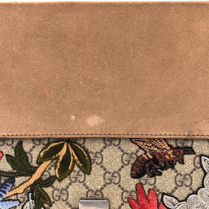 Gucci GG Supreme Monogram Embroidered Medium Dionysus Shoulder Bag Taupe 10 of 16