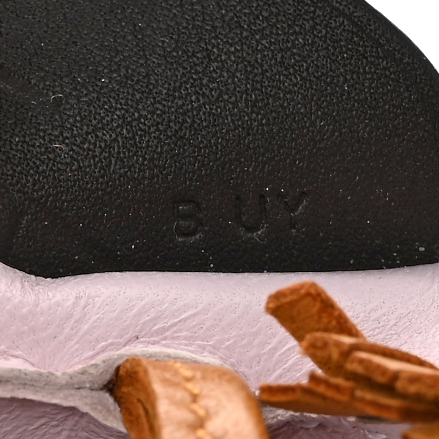 Milo Lambskin Grigri Rodeo Pegase Horse Bag Charm PM Mauve Pale Sesame Ebene