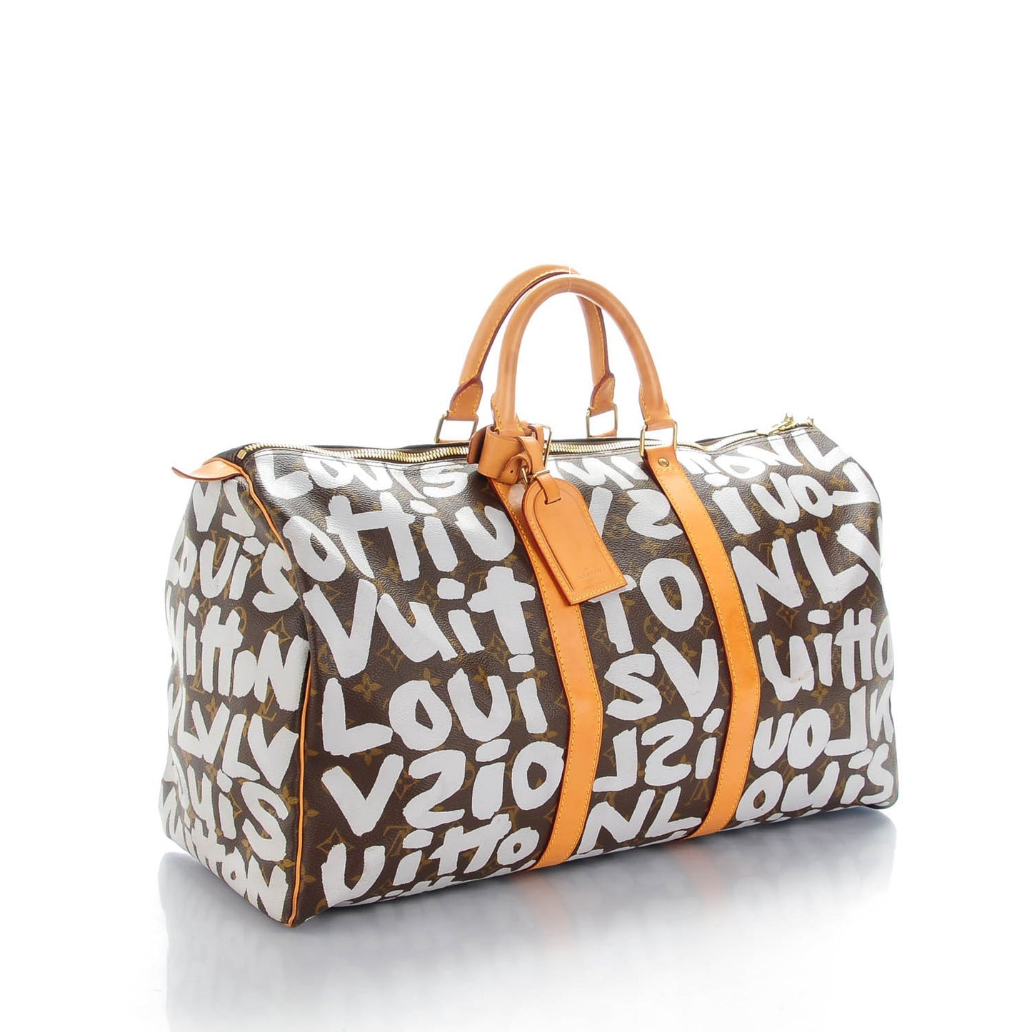 Graffiti Keepall 50 Silver