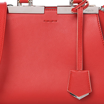 Fendi Vitello Dolce Mini 3jours Tote Fiamma 10 of 10