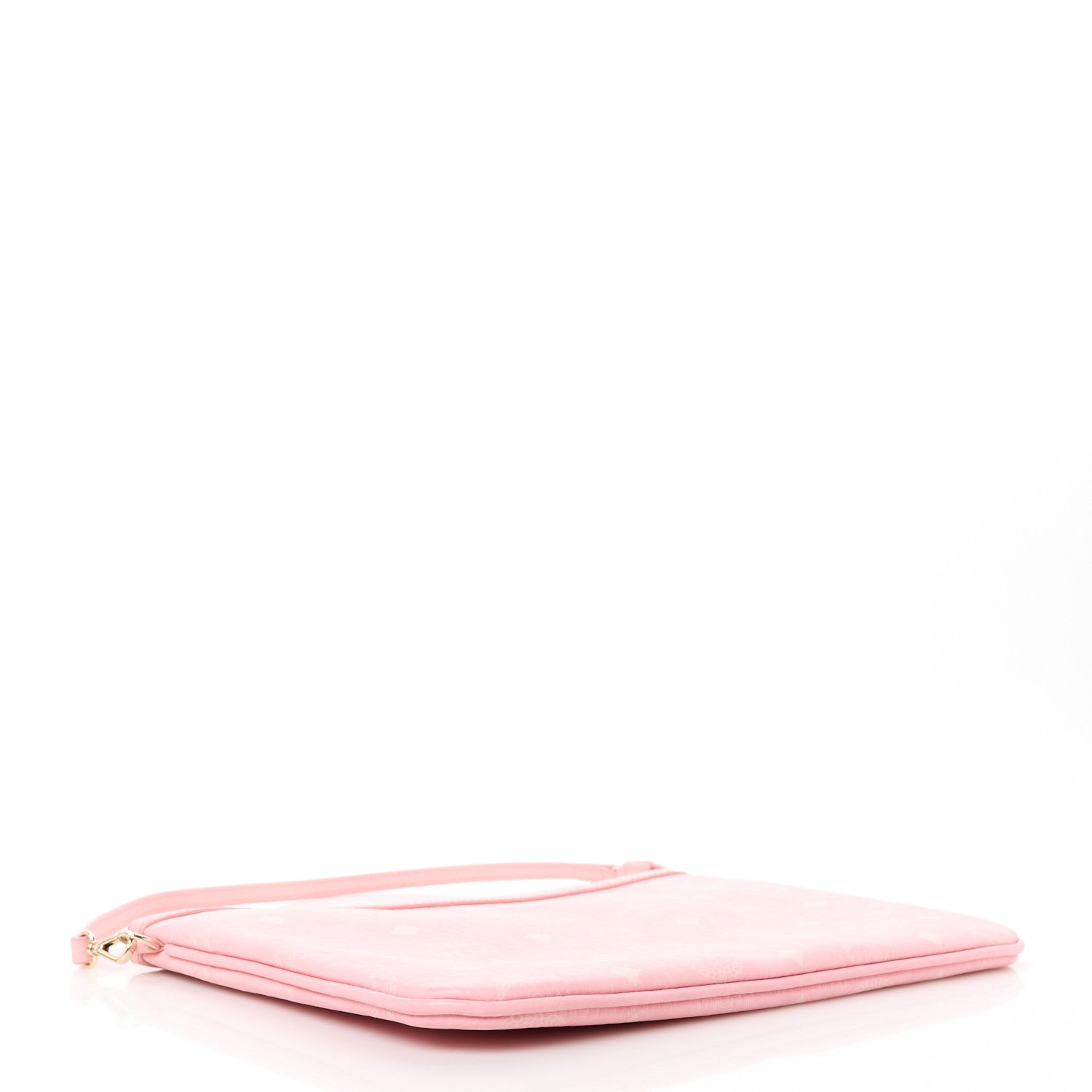 MCM Viseto Stark Wristlet Pouch Pink 4 of 9