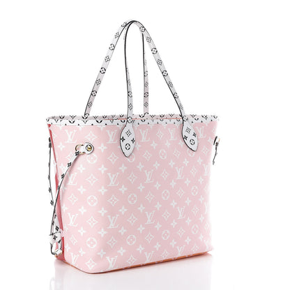 Louis Vuitton Monogram Giant Neverfull MM Rouge 4 of 10