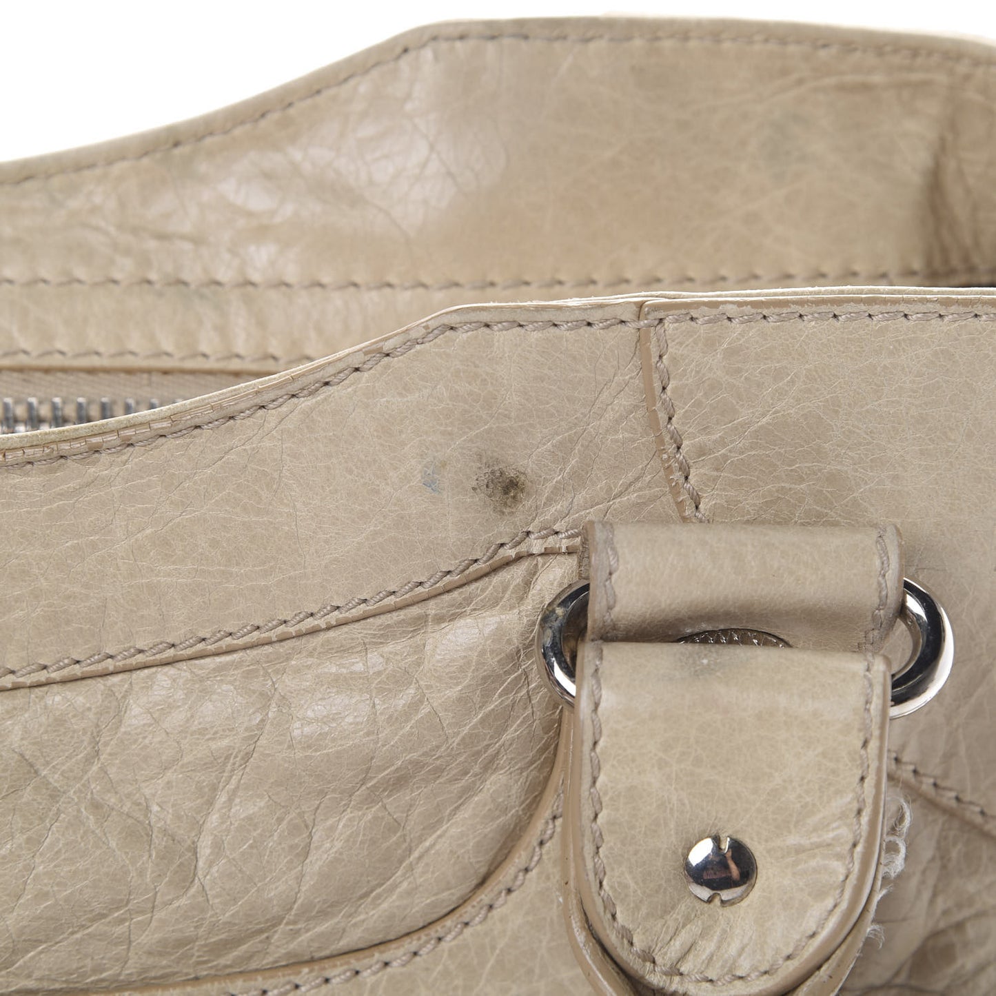 Agneau Giant 21 Silver Hardware City Praline