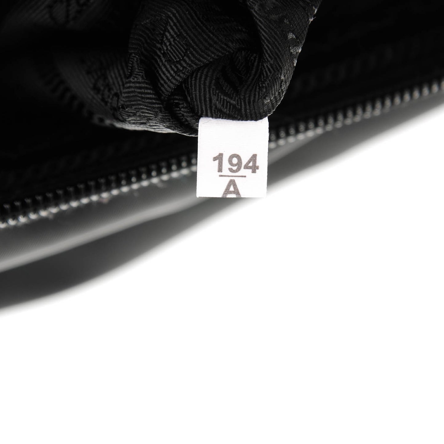 Tessuto Nylon Small Flat Messenger Bag Black