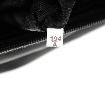 Prada Tessuto Nylon Small Flat Messenger Bag Black 8 of 8