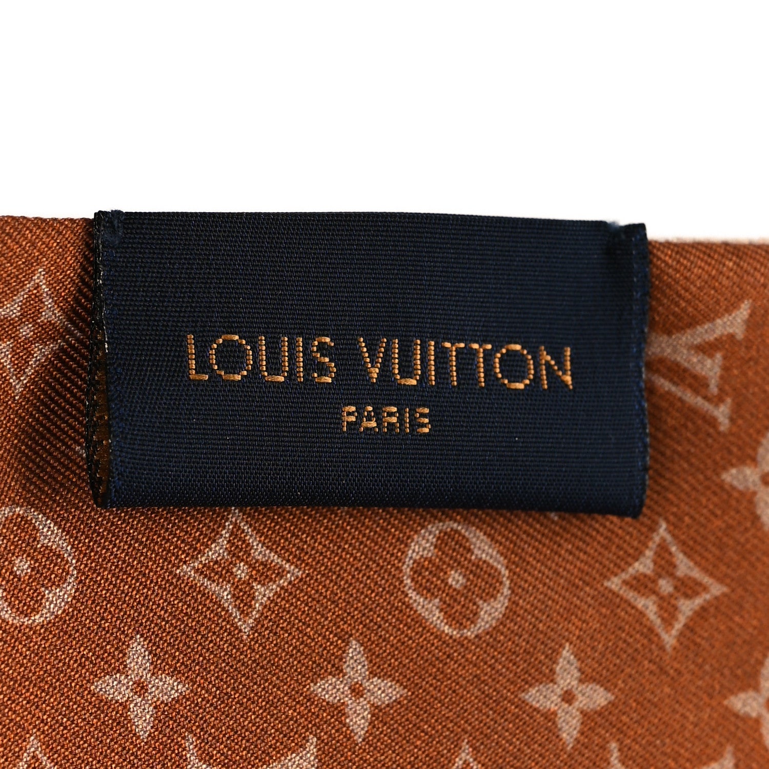 Louis Vuitton Silk Monogram Planet LV Bandeau Beige 3 of 3