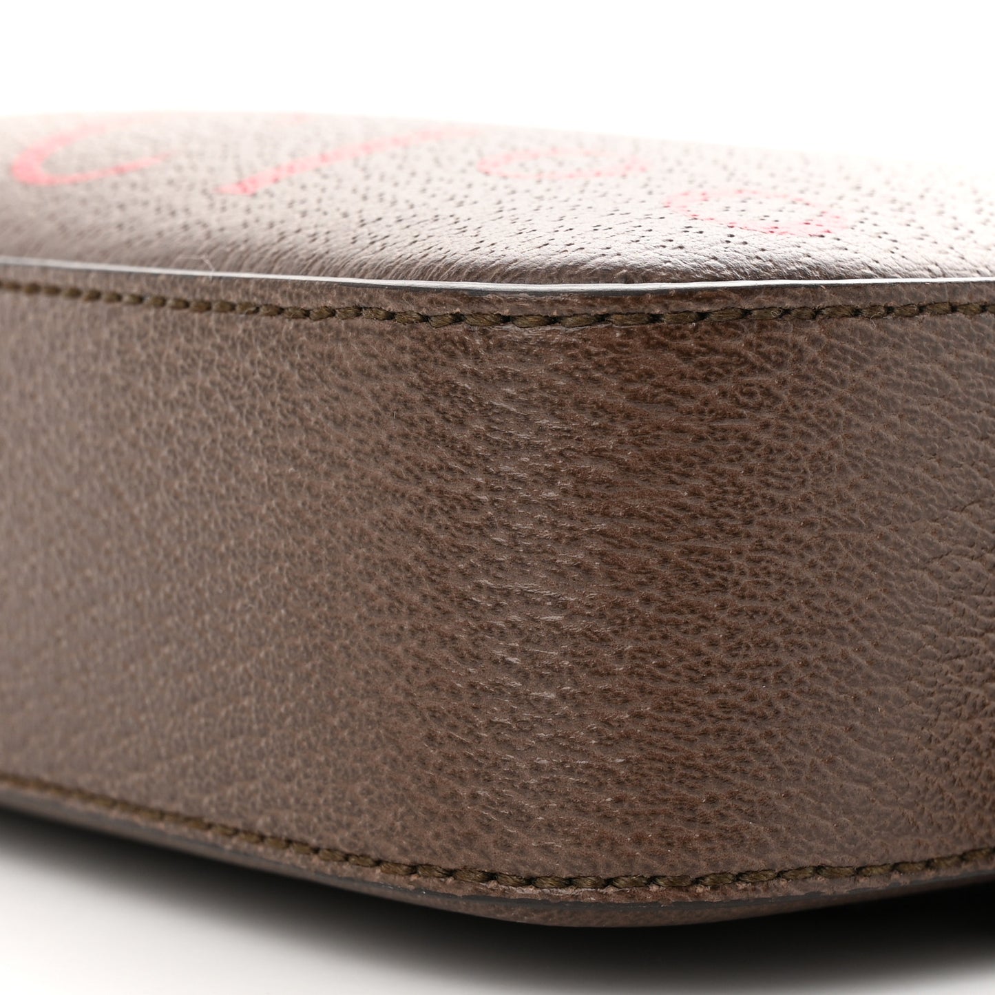 Textured Dollar Calfskin Gucci 100 Aria Belt Bag 90 36 New Acero Multicolor