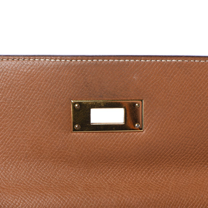 Hermes Courchevel Kelly Sellier 28 Gold 24 of 49