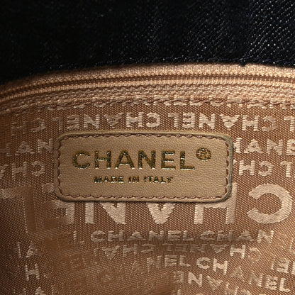 Chanel Denim XL Coco Cabas Tote Blue 7 of 10