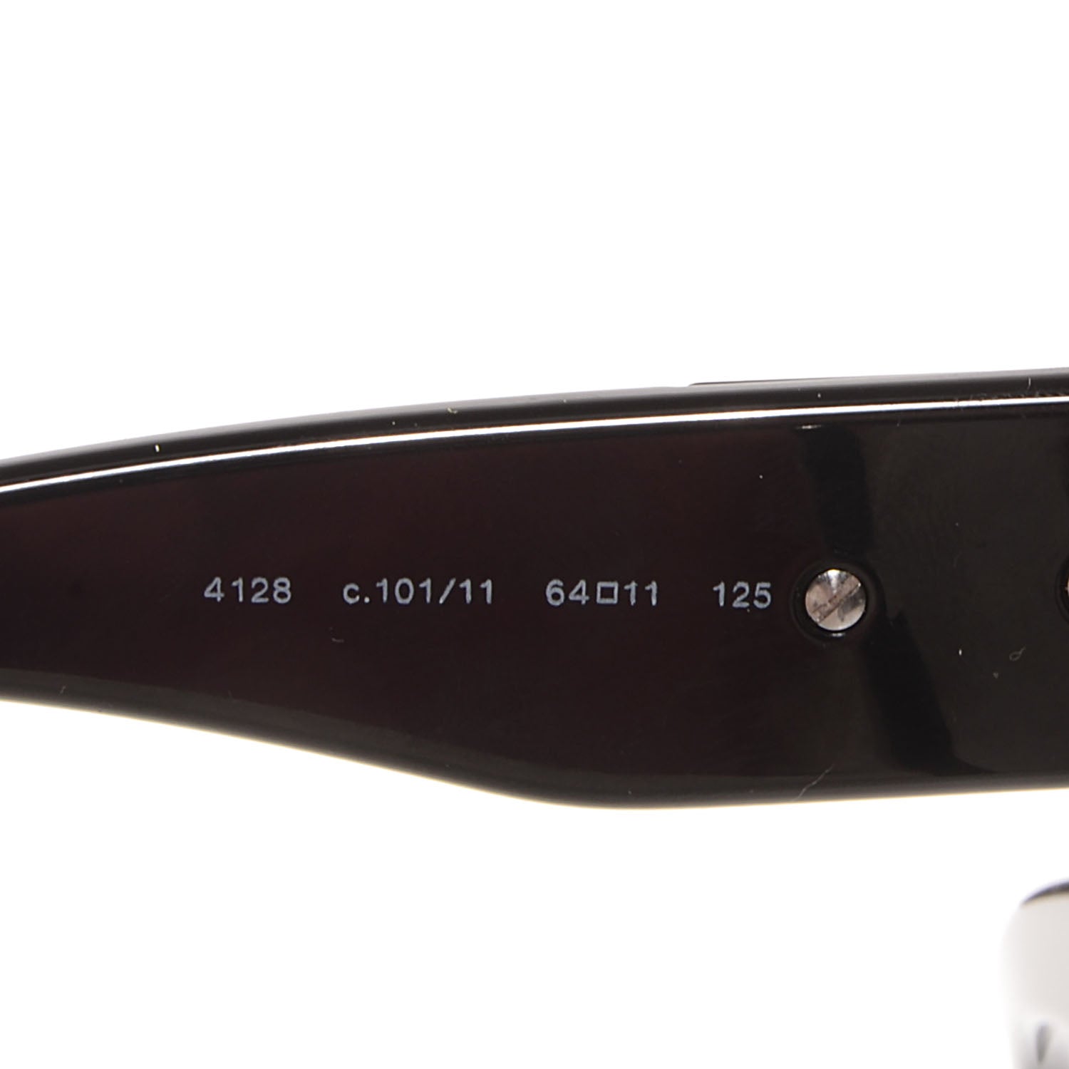 Chanel Aviator Sunglasses 4128 Black 3 of 4