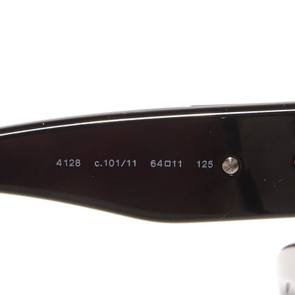 Chanel Aviator Sunglasses 4128 Black 3 of 4